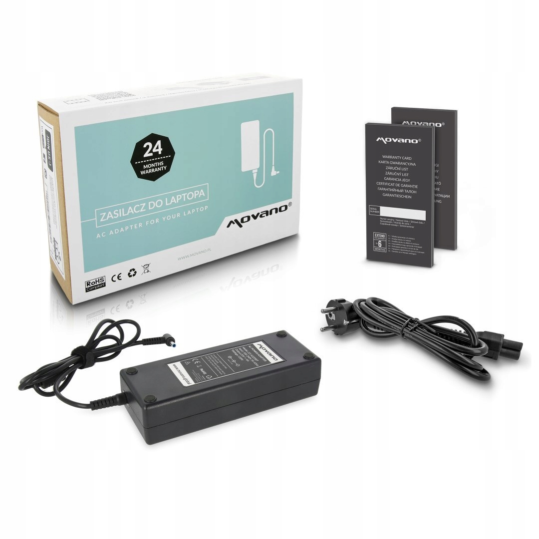 Napájecí adaptér Movano 20v 6a (4.5x3.0 pin) 120 W pro Asus