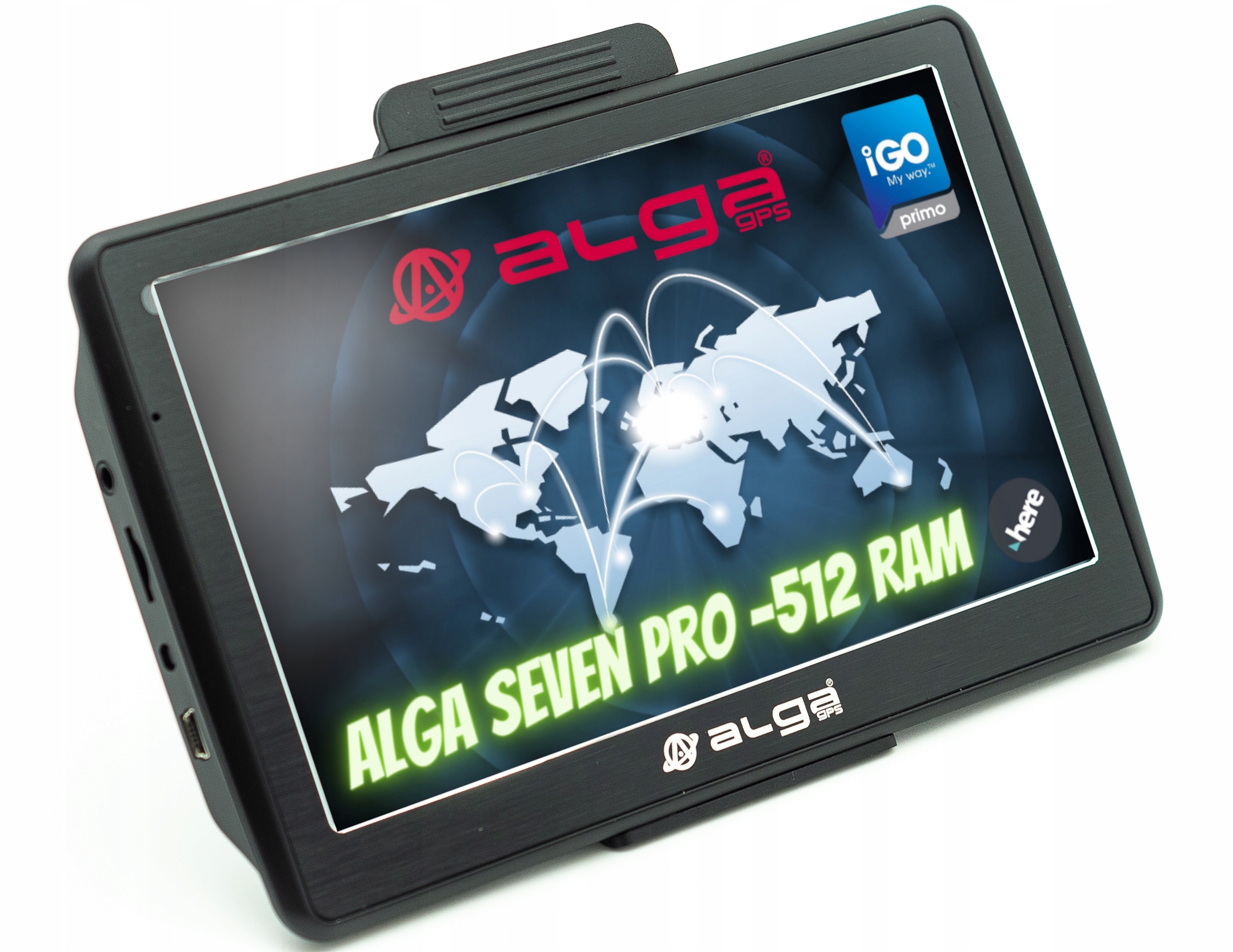 

Alga Seven PRO-512 Ram, Nawigacja Gps,tir, iGO Adr