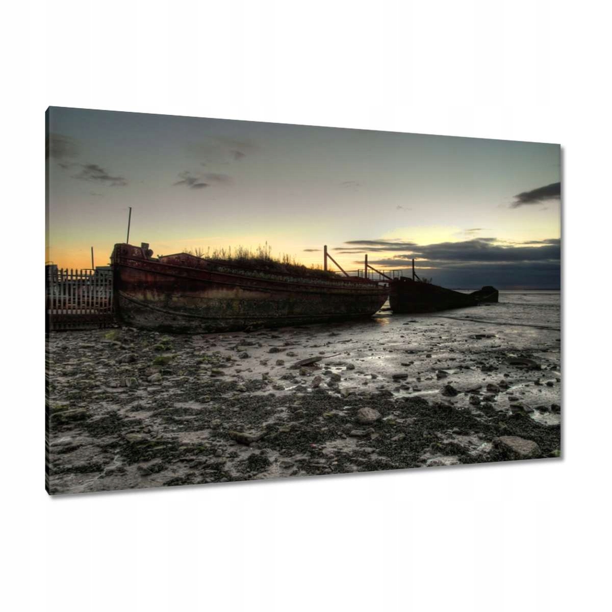 Obrazy 120x80 Rybářské lodě
