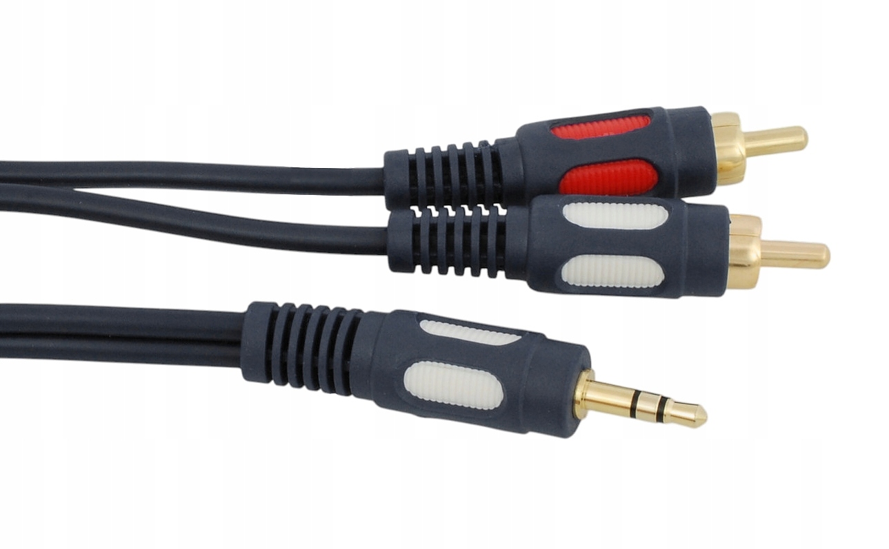 Kabel Jack 3,5 Stereo Konektor 2x Rca Cinch Konektor Vitalco 25,0 m