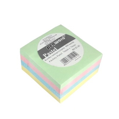 

Notes karteczki kostka papierowa Kolor 76x76 X400