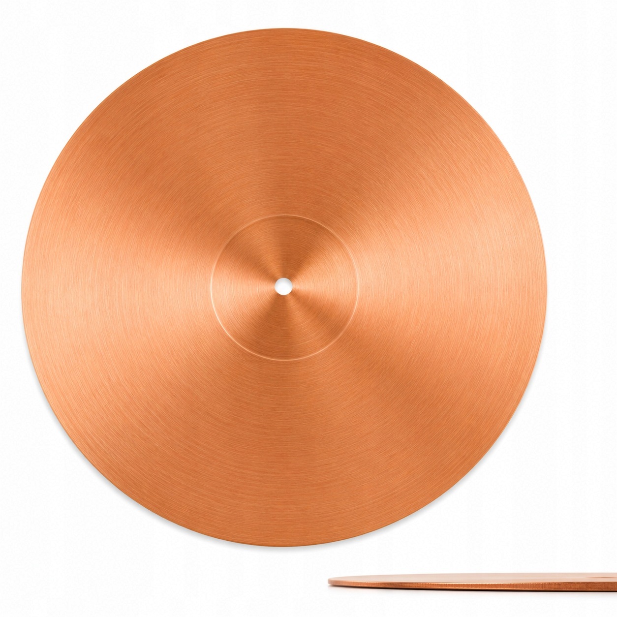 Měděná podložka pro gramofon Micro Seiki style 99,99% 1,5 mm Vinylspot