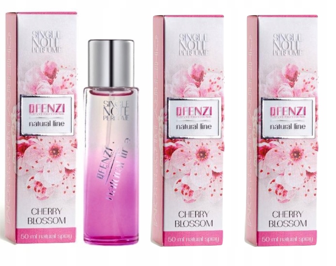 

JFenzi Natural Line Kwiat Wiśni 3szt+TESTER