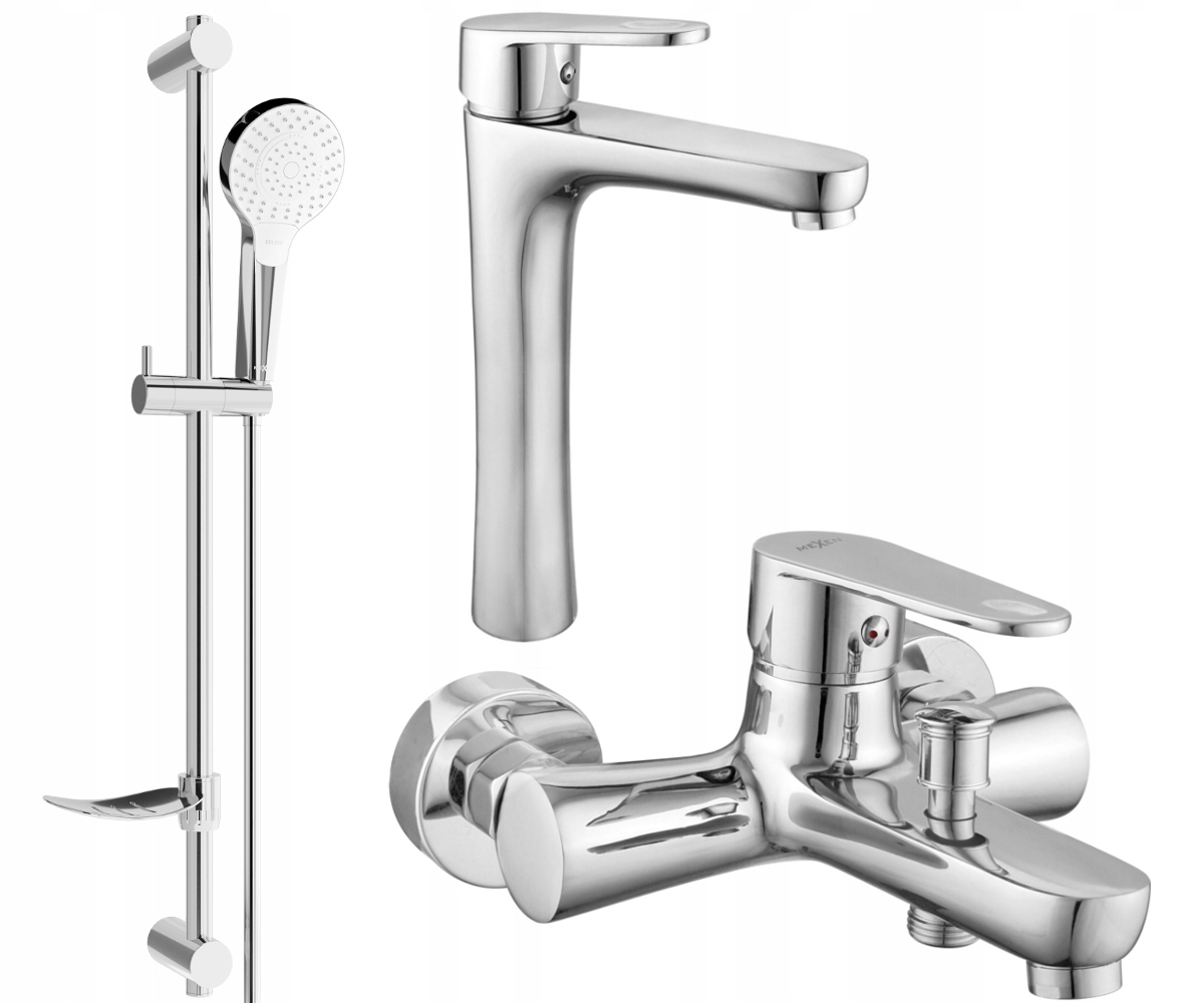

Mexen Kama DF05 Zestaw Wannowy Bateria Chrom