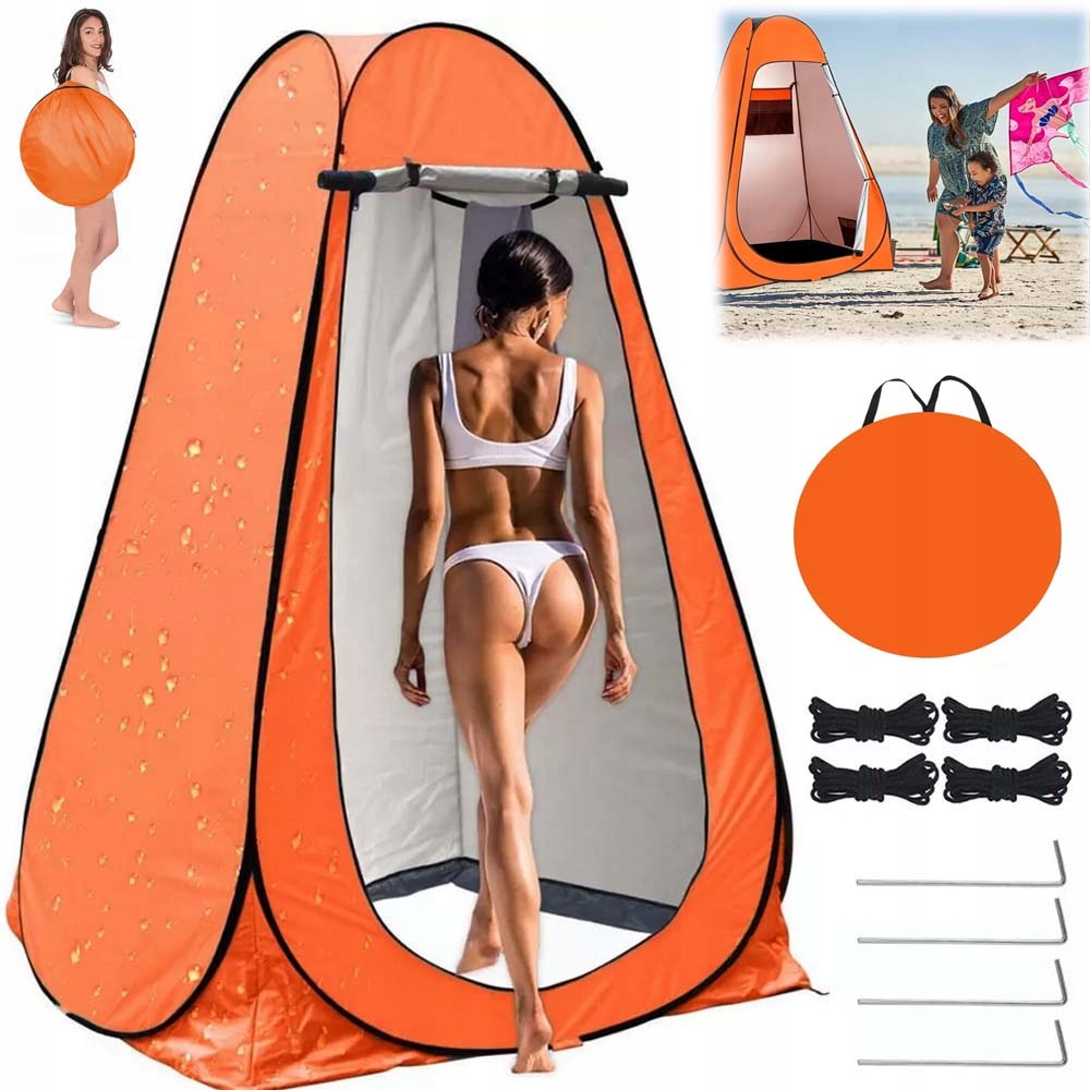Turistická Sprcha Stan Převlékárna 120X120X190 CM Snadná Obsluha