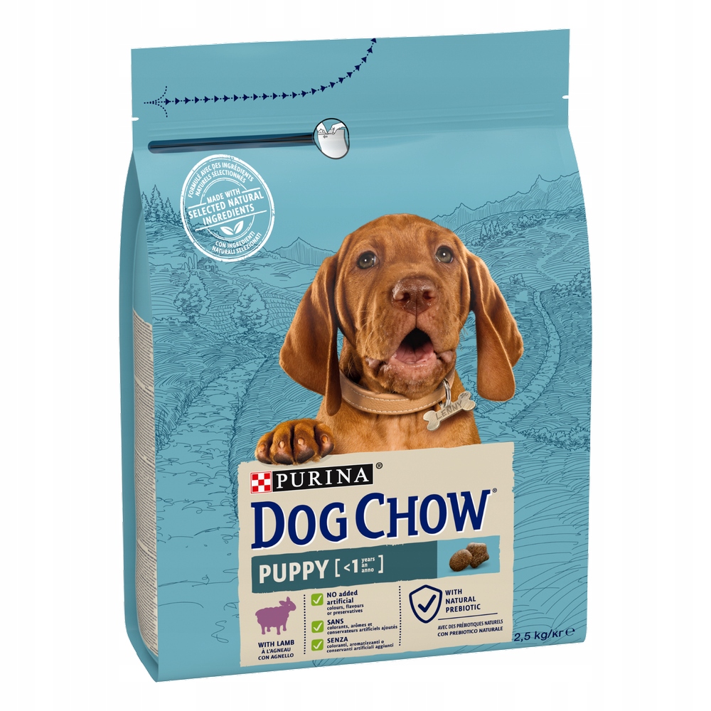 Levně Purina Dog Chow Puppy s jehněčím masem 2,5 kg