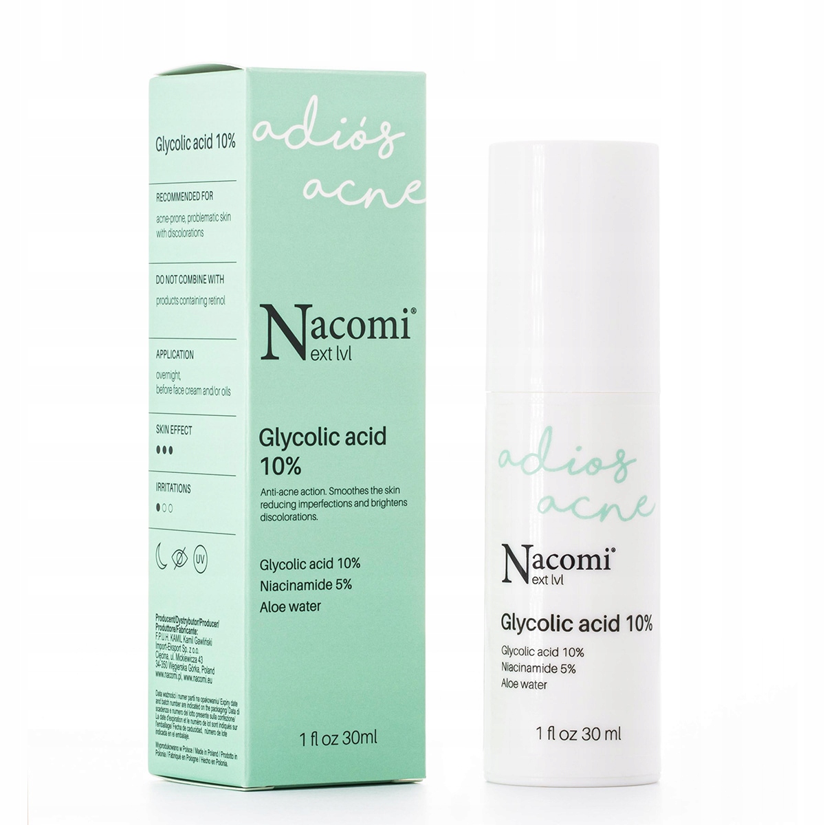 

Nacomi Next Level Serum Kwas Glikolowy 10%