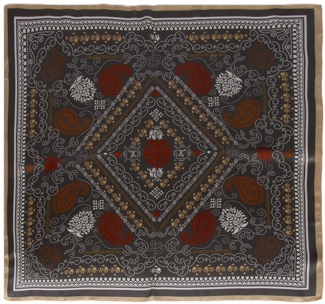 Šátek Dámský Šátek 100% Hedvábí Šála Šátek Nákrčník 70 cm Premium