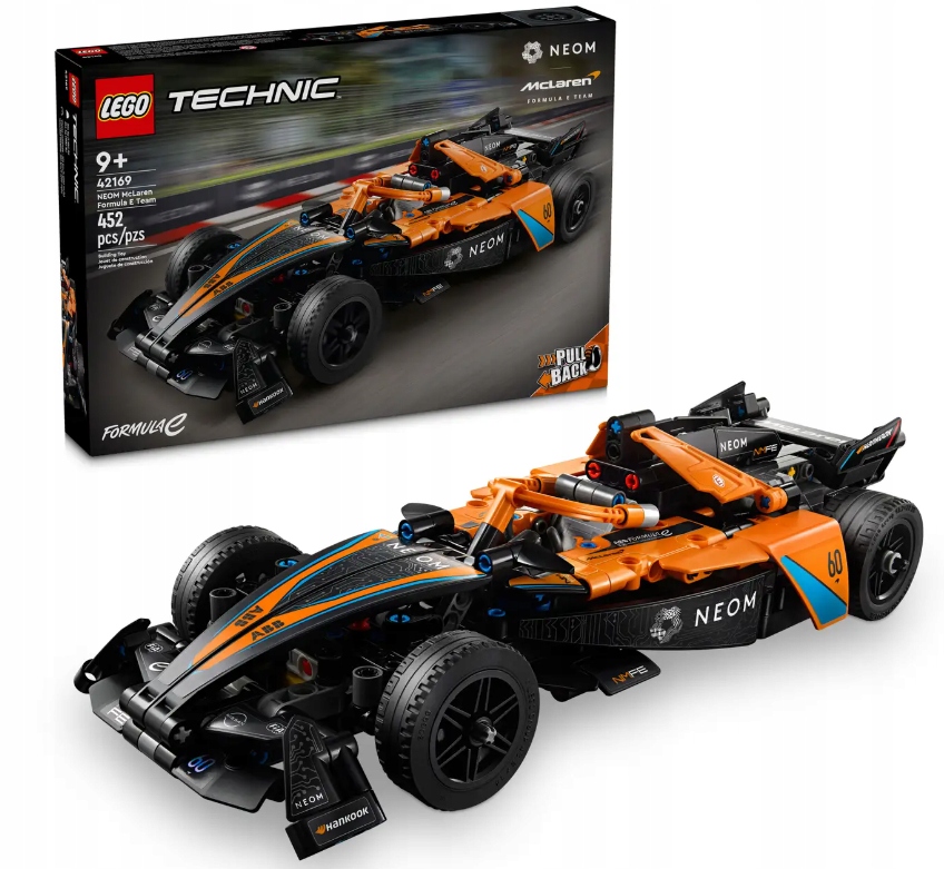 Lego Technic Neom McLaren Formula E Race Car 42169
