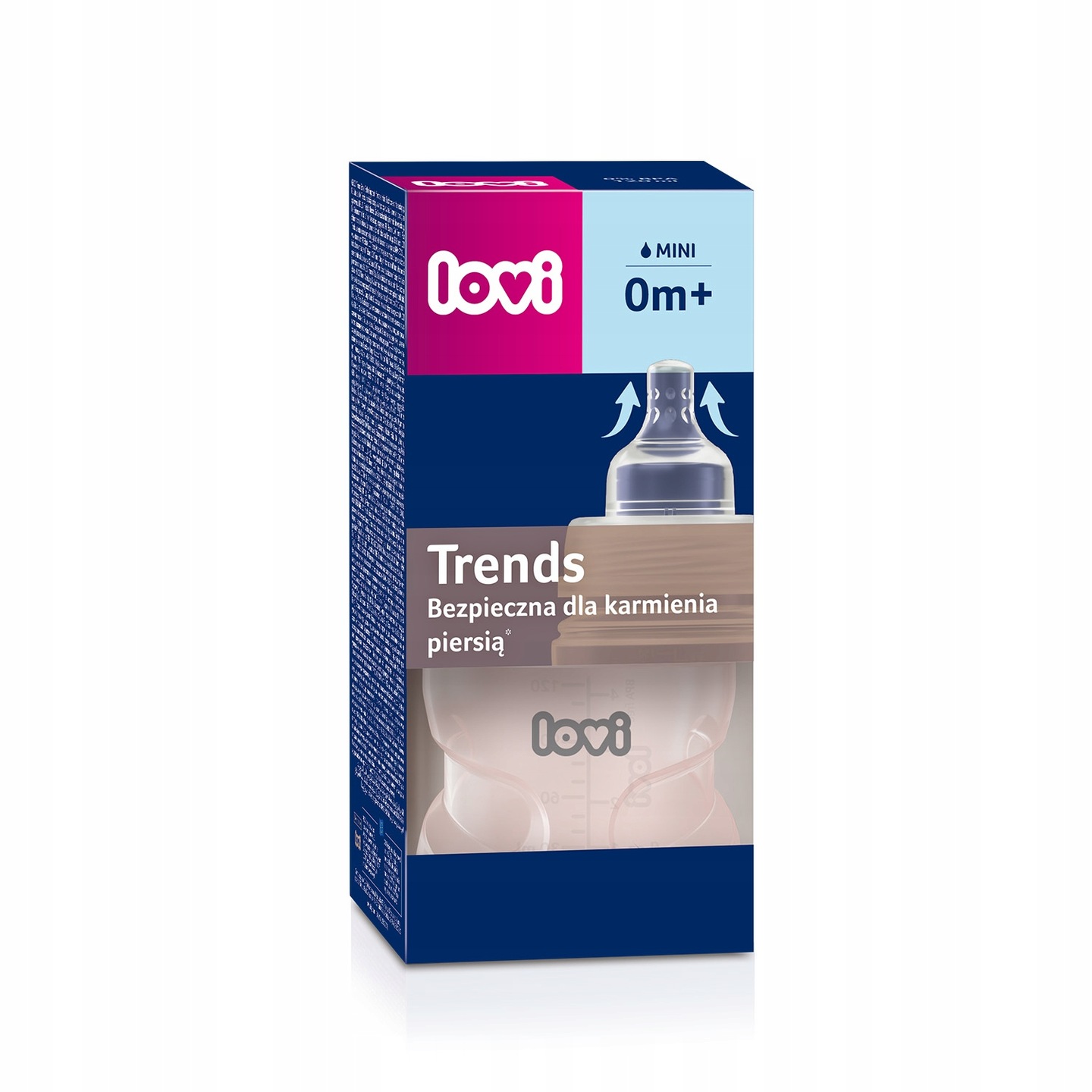 Butelka Trends LOVI 120ml Pink Marka Lovi