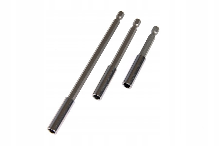 UCHWYT DO BITÓW DŁUGI 1/4" MAGNETYCZNY ZESTAW Grubość nasady bitu 1/4