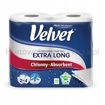 Velvet Papírový ručník Extra Long Ks 2