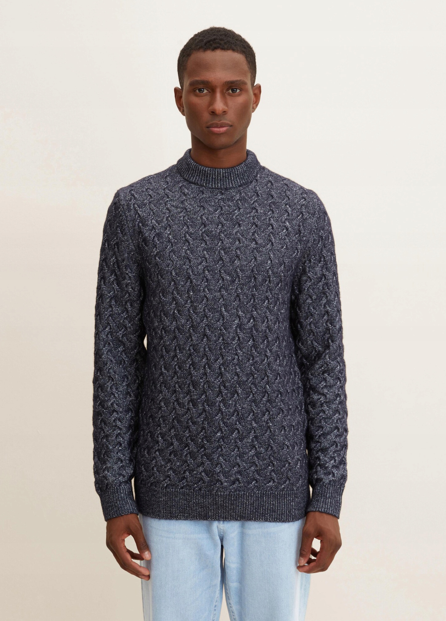 Tom Tailor Pullover Knit Navy Melange