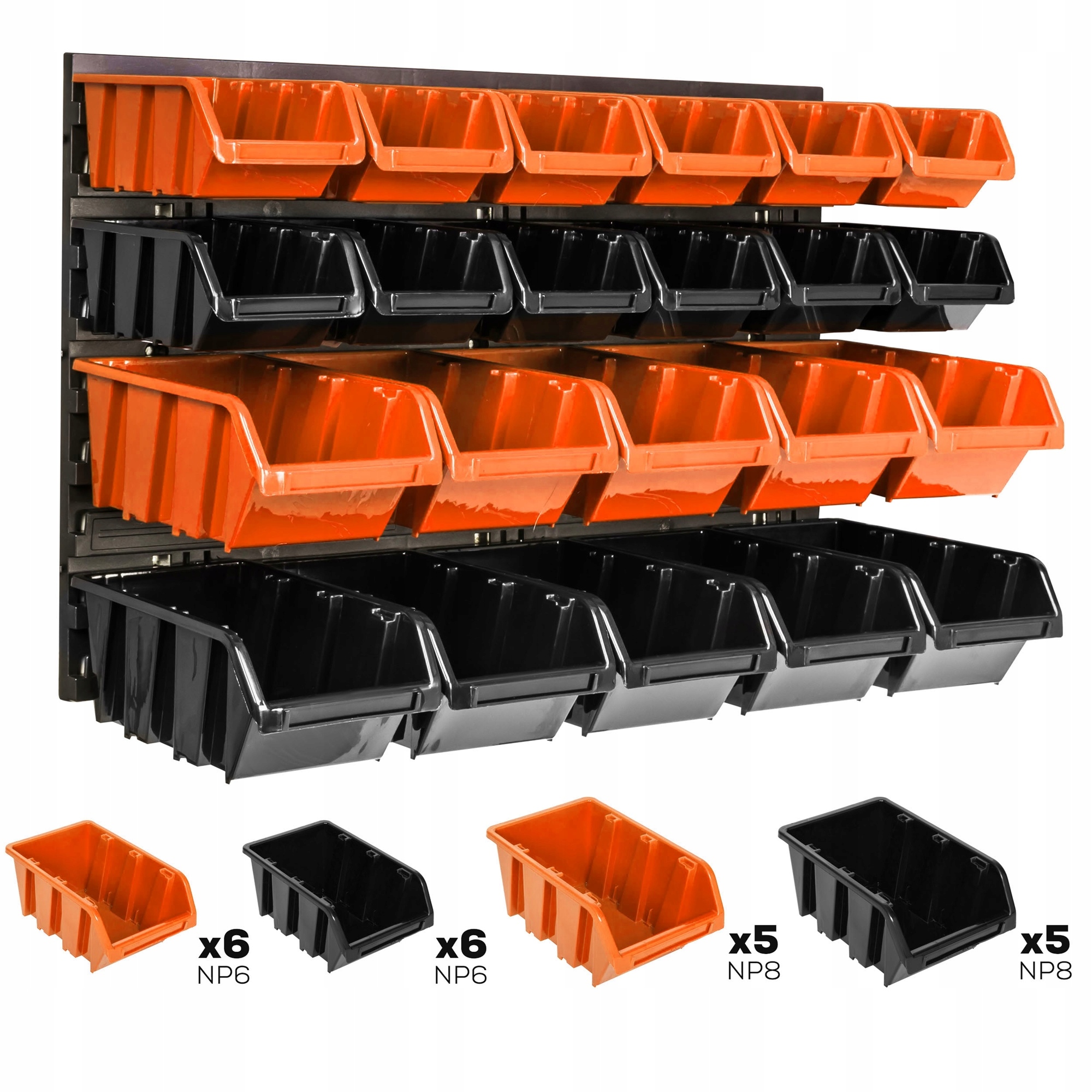 Tablica narzędzia 58 x 39 cm ścianka garaż 22 kuwet regał magazyn warsztat Marka Botle