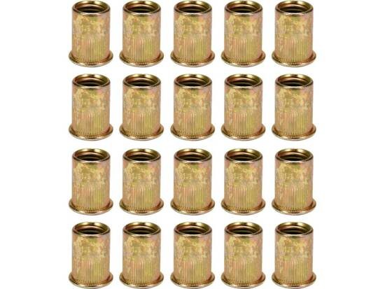 Nitonakrętki stalowe M3 20szt Yato YT-36470