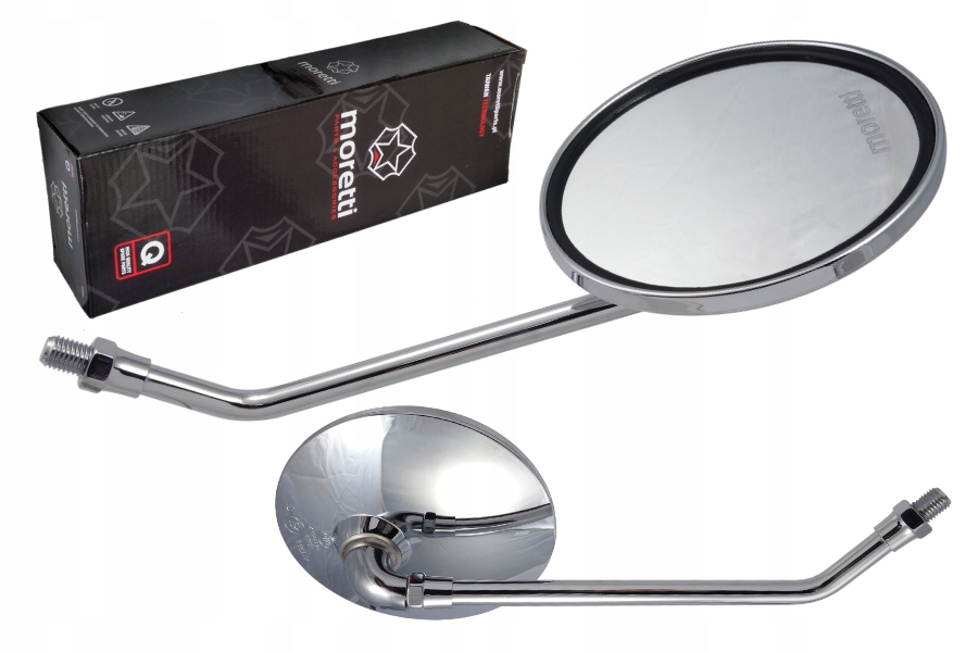 Lusterko Lusterka Okrągłe Chrom Regulowane M10