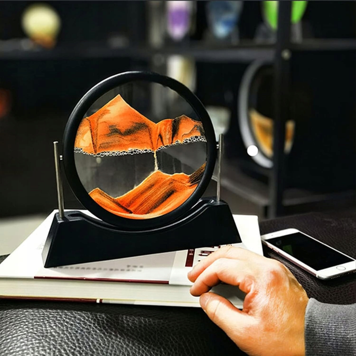 DYNAMICZNY OBRAZ PIASKOWY RUCHOMY 3D 7 CALI IDEALNY NA PREZENT Kod producenta DYNAMICZNY PIASEK