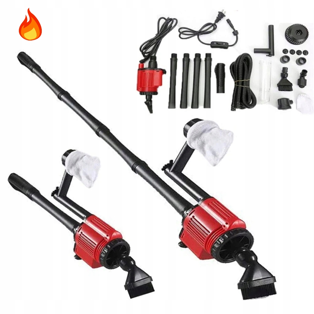 Vysavač Do Akvária 6 V 1 S Vodním Filtrem, Čistič Písku, Výměna Vody