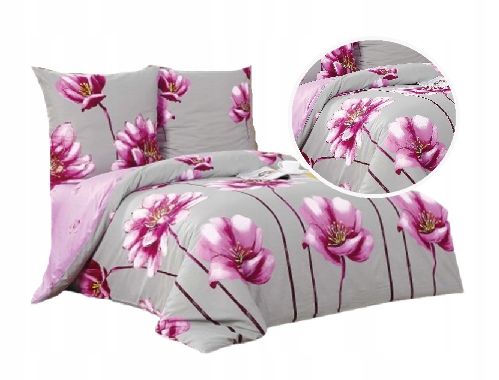 Komplet pościeli Elway kołdra 200cm x 220 poduszka 70x80cm 3 części