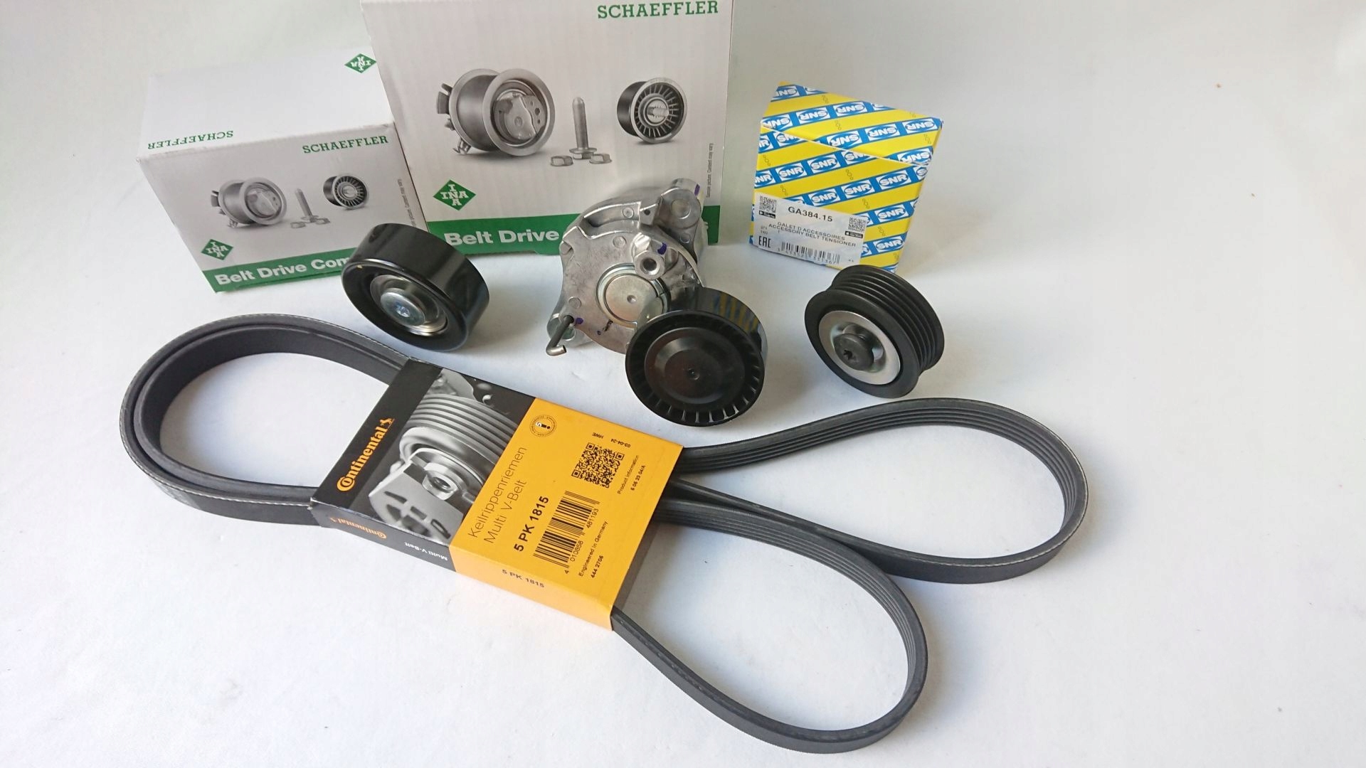 NAPINACZ INA + PASEK CONTI + ROLKI INA SNR HYUNDAI KIA EAN (GTIN) 4005108961556