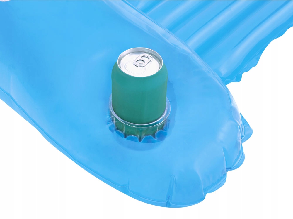 BESTWAY FOTEL DMUCHANY MATERAC DO PŁYWANIA Cechy dodatkowe fotelowe oparcie uchwyty do trzymania uchwyty na napoje zagłówek