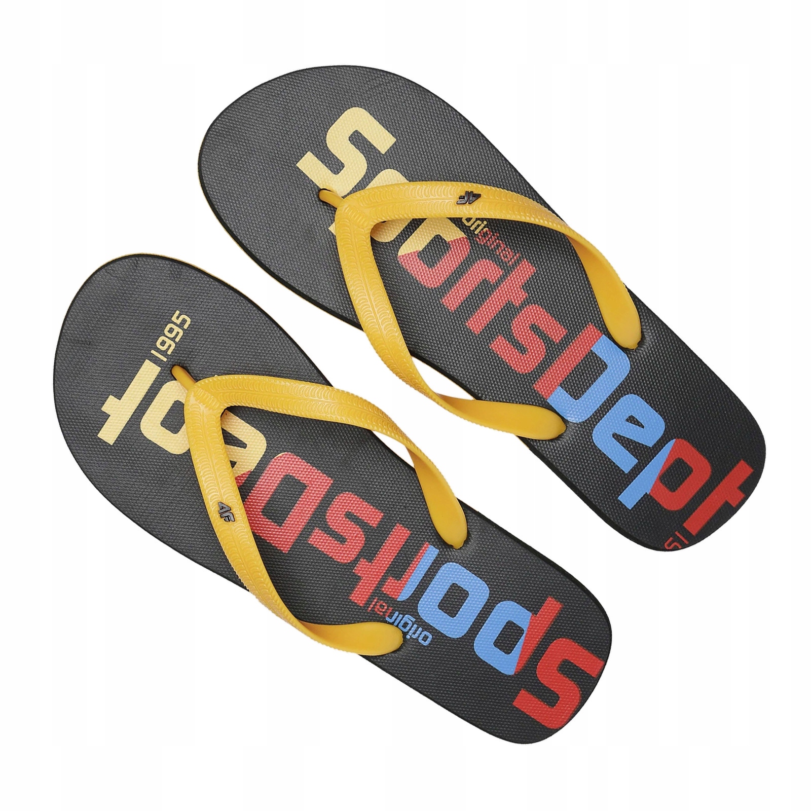 

4F Męskie Japonki Klapki Na Basen Plażę Multicolor