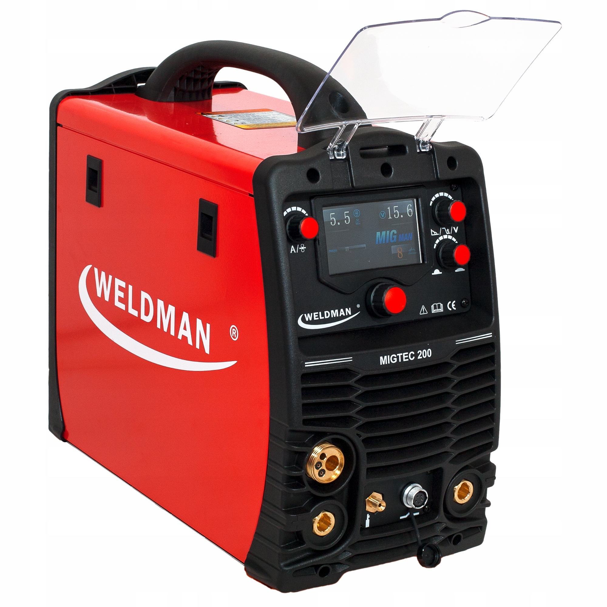 Półautomat Spawalniczy Mig/mag 200 A Weldman Migtec 200 Synergia Pak