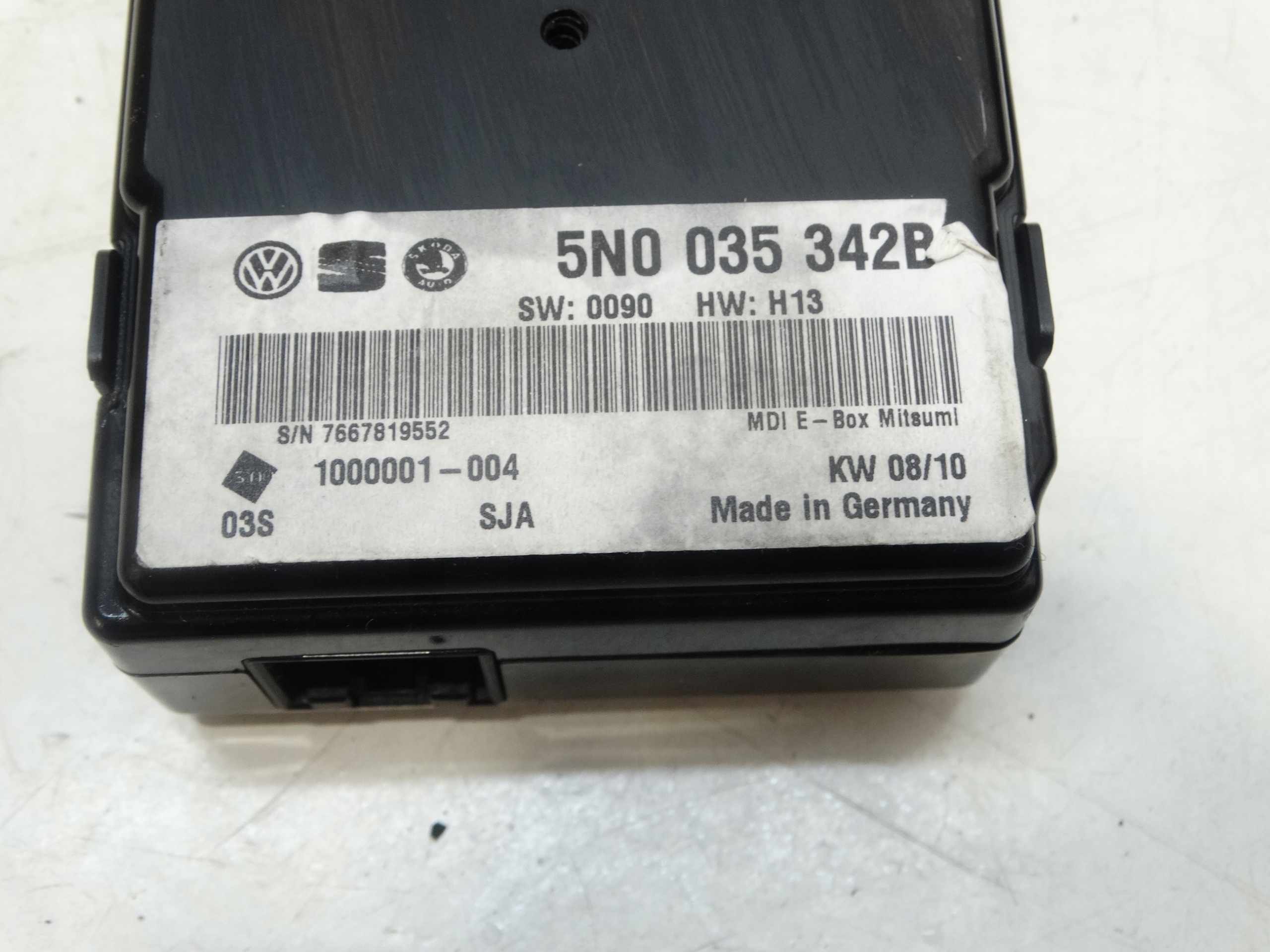 module INTERFACE MULTIMEDIA VOLKSWAGEN GOLF VI plus LIFT 5N0035342B