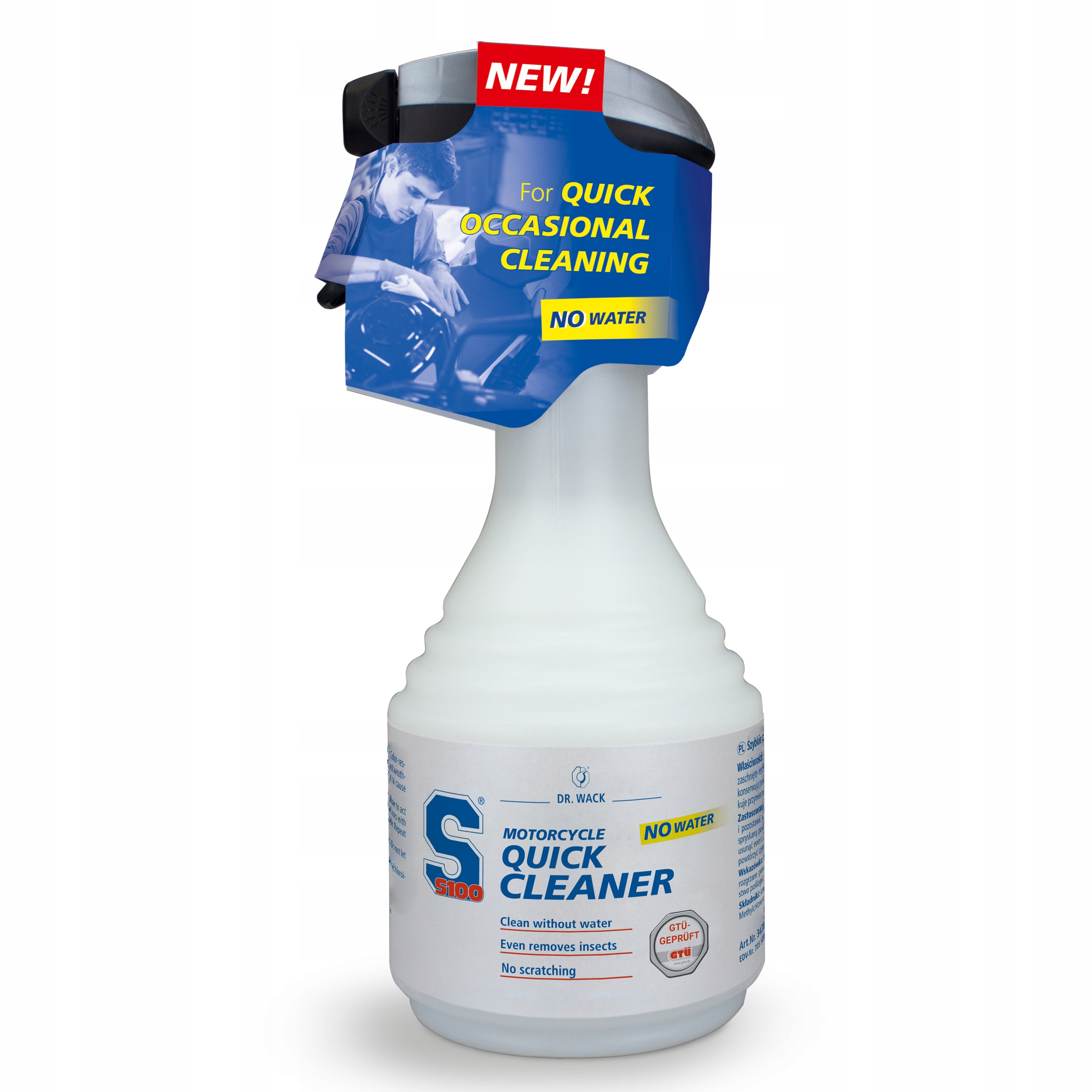 

Środek Do Czyszczenia Motocykla S100 Cleaner 500ML