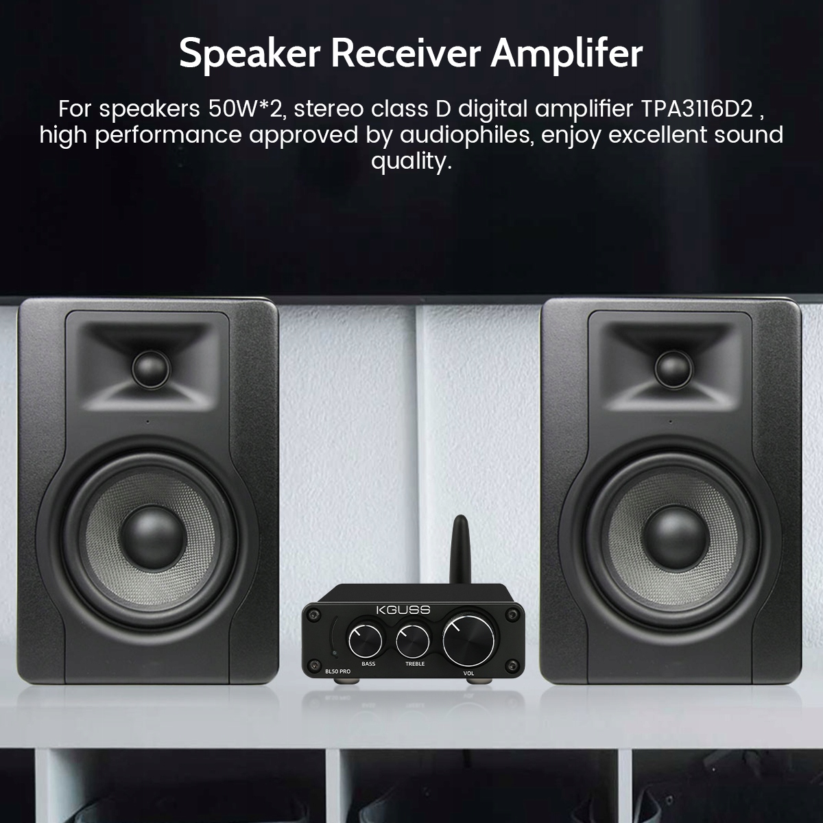 Wzmacniacz cyfrowy KGUSS BL50PRO Model BL50PRO