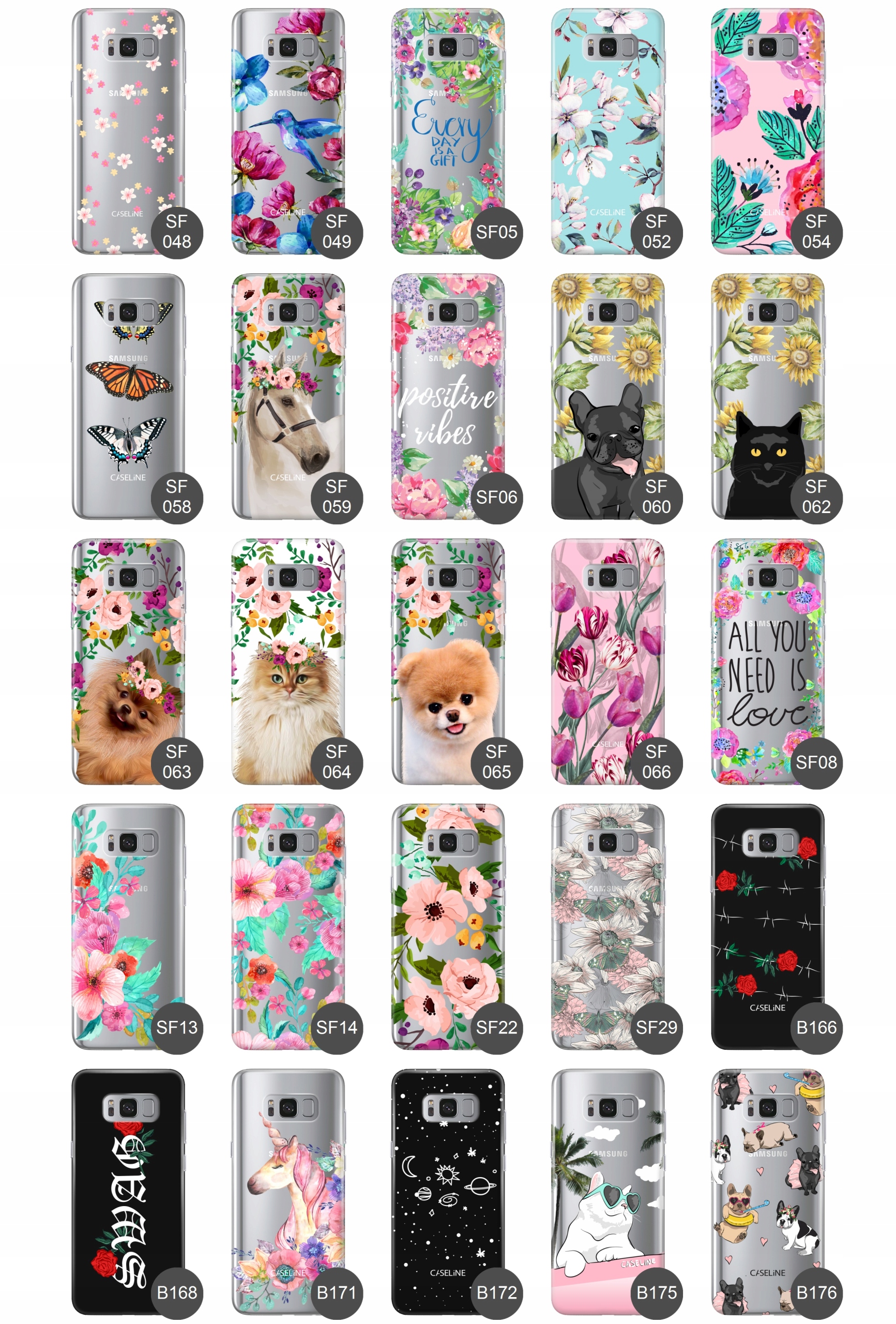 Etui case wzory do SAMSUNG GALAXY S8