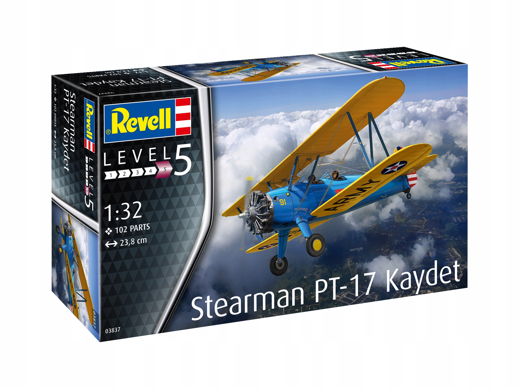 Revell 1:32 Stearman PT-17 Kaydet 03837