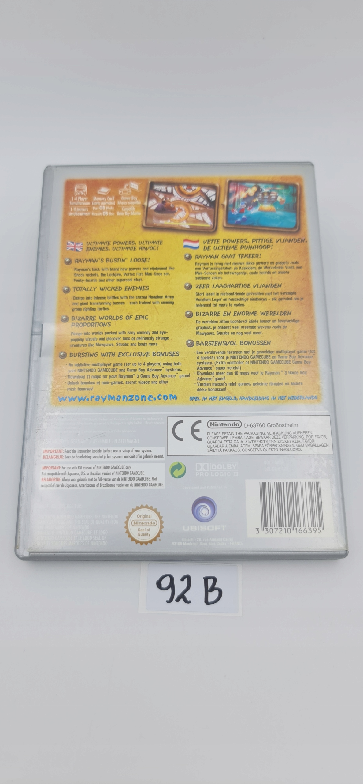 NINTENDO GAMECUBE RAYMAN 3 HOODLUM HAVOC Tematyka gry akcji