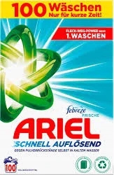 Ariel Pulver Febreze Frische Proszek Uniwersalny 100PR 6KG