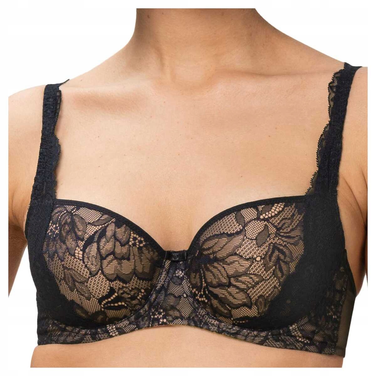 Triumph Krajková vyztužená podprsenka Amourette Charm WHP02 černá 80D