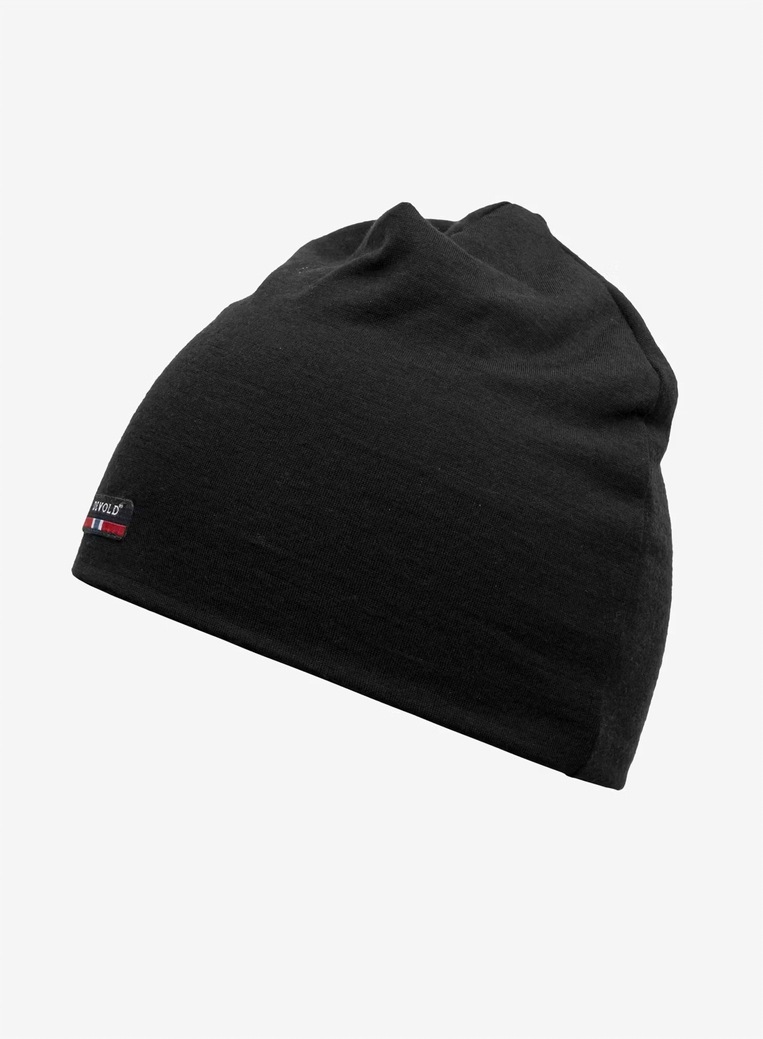 Czapka termoaktywna Devold Breeze Merino 150 Beanie Black