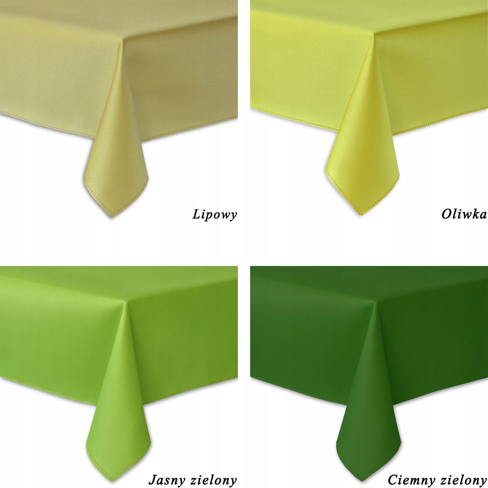 OBRUS PLAMOODPORNY - 140X240 - SOLID CZARNY Długość 240 cm