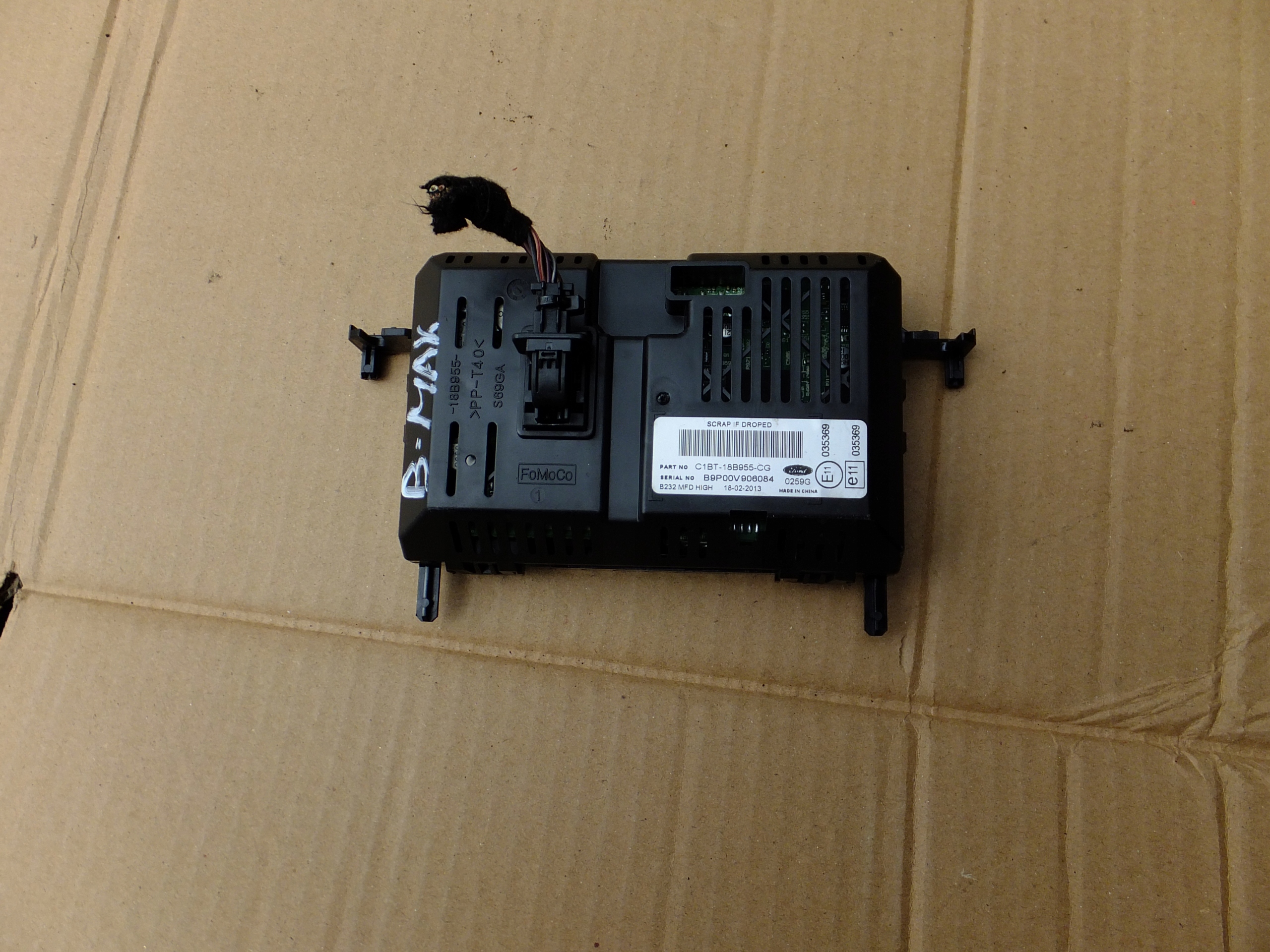 display radia ford b-max 2013r C1BT-18B955-CG