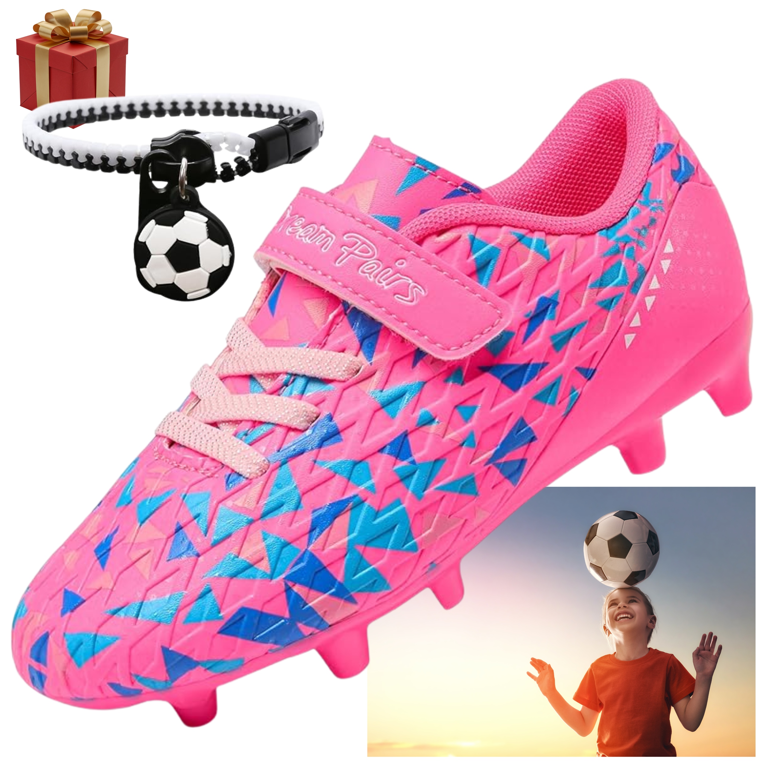 Kopačky Dětské sportovní fotbalové boty trénink na fotbal Dárek