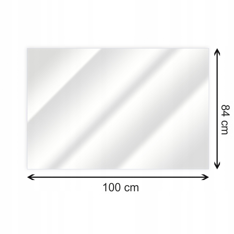 Osłona ochronna 84cm x 100cm x 3mm PMMA