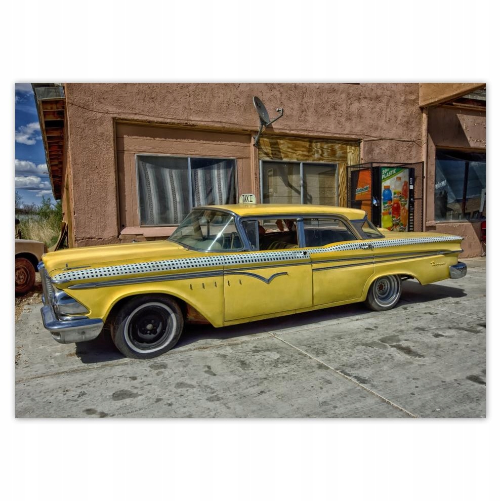 

Naklejki 70x50 Taxi Ny Samochód Auto