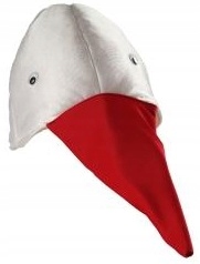 Czapka Czapa BOCIAN Dziub Bociana Kostium Przebranie DZIEŃ WIOSNY