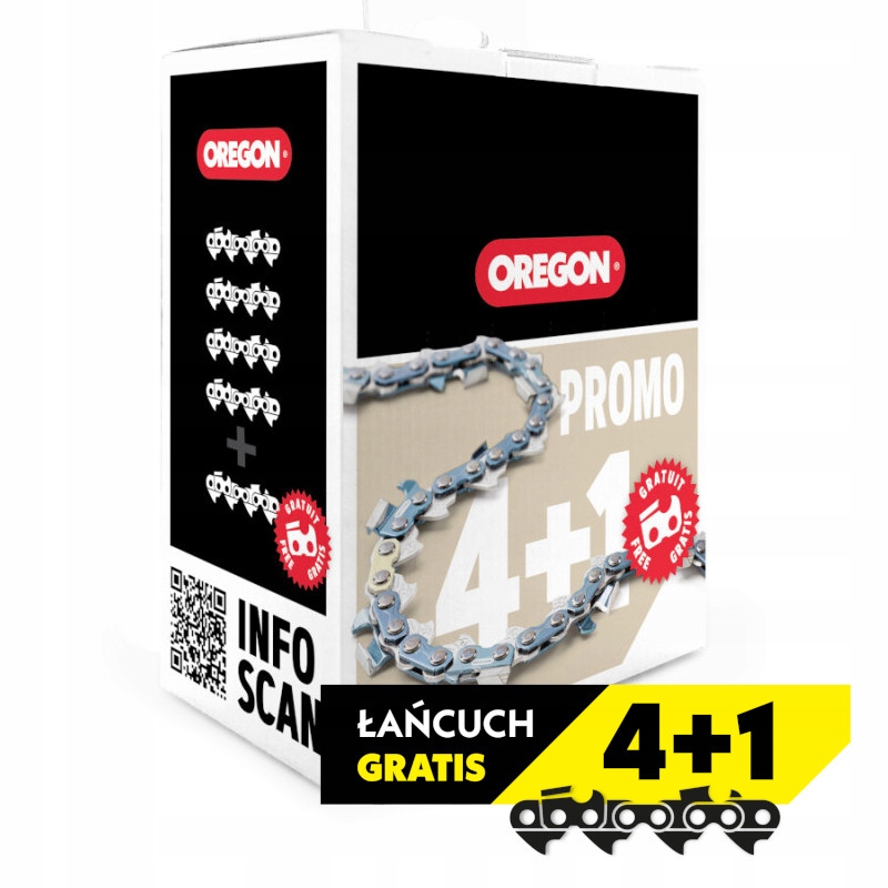 Sada 4+1 Zadarmo Rezací reťazec Oregon SpeedCut 95TXL056E 56 článkov