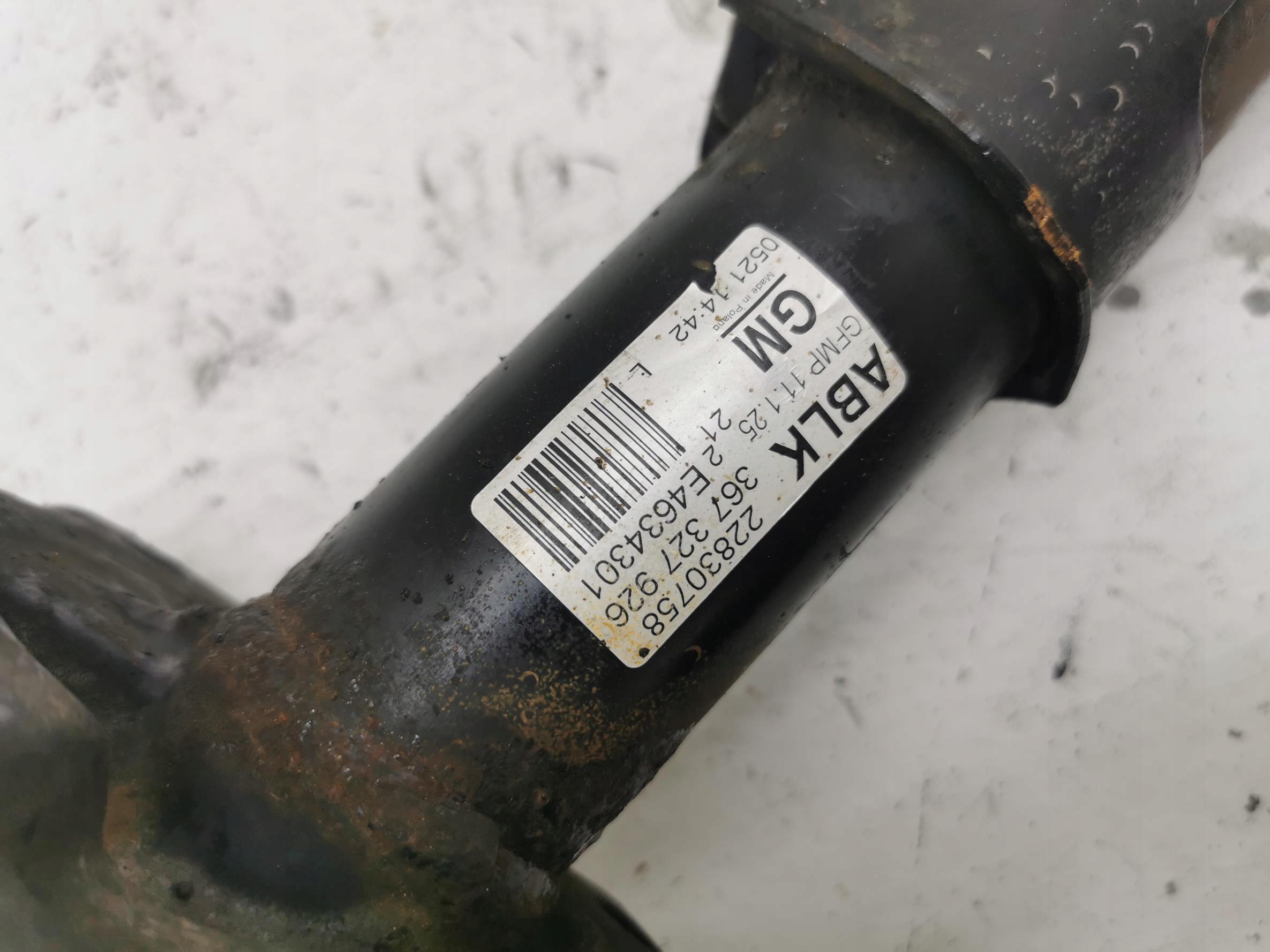 shock absorber left front OPEL INSIGNIA A 22830758