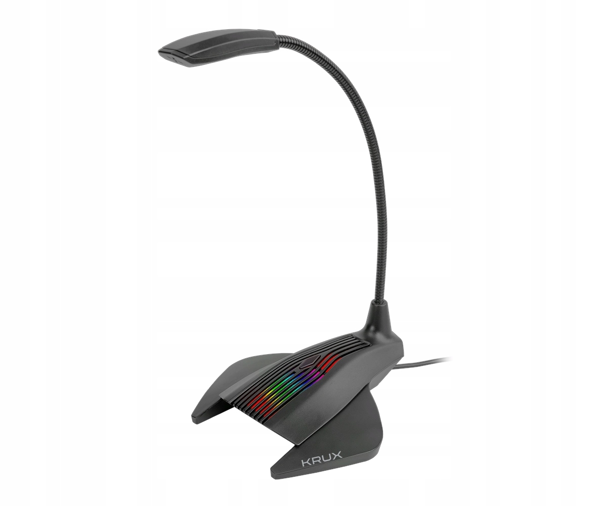 

Mikrofon przewodowy dookólny Krux Prana Usb Rgb