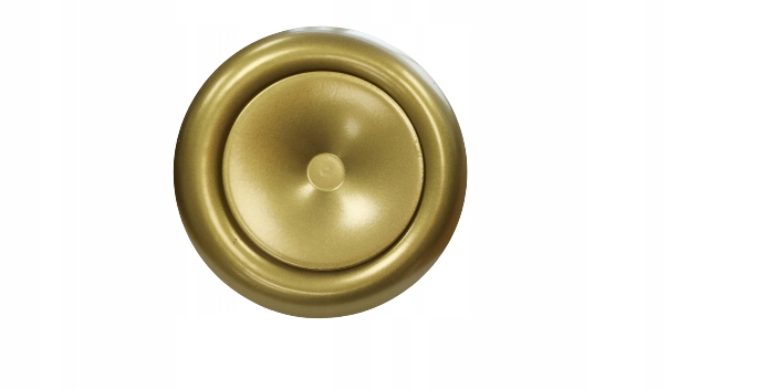 ANEMOSTAT 160 mm nawiewny RAL1036 ZŁOTY +RAMKA