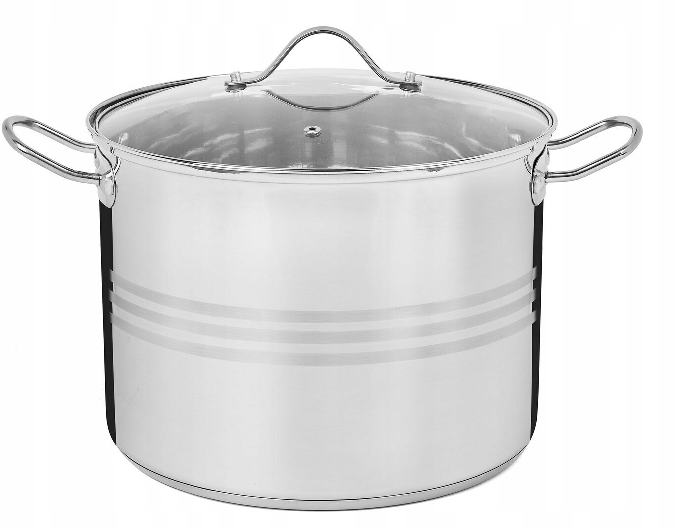 

Duzy Garnek Gastronomiczny z pokrywa 20L ind/gaz