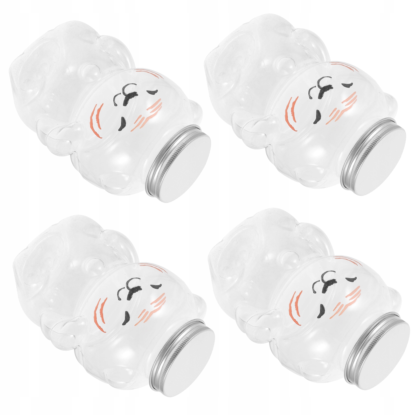 POJEMNIKI NA SOK BUTELKI Z NAKRĘTKAMI Marka bez marki