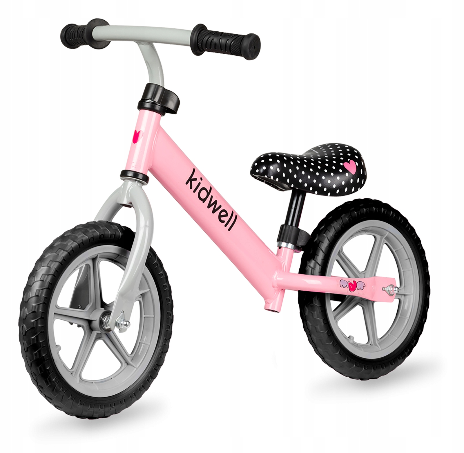 Rowerek Kidwell Rebel Pink do jazdy pierwszy pojazd