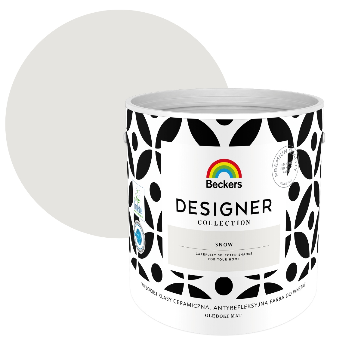 Beckers Designer Collection 2,5L Snow Barva Na Stěny